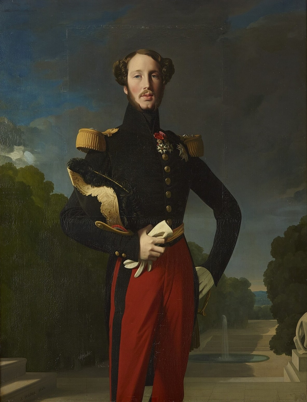 Ferdinand-Philippe-Henri, Orléansin herttua (1810-1842) - Jean-Auguste-Dominique Ingres
