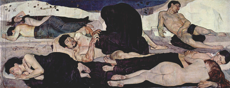Yö - Ferdinand Hodler