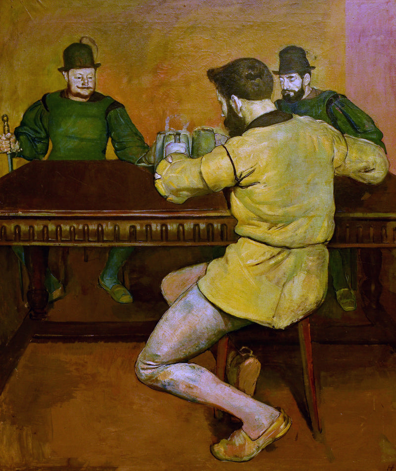 Juomarit - Ferdinand Hodler