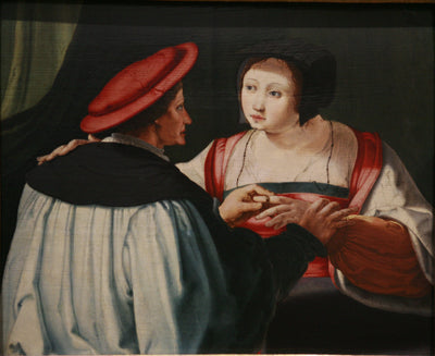 Les Fiancés - Lucas van Leyden