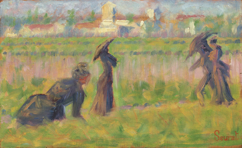 Hahmot maisemassa - Georges Seurat
