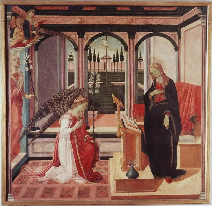 Välitön ilmoitus - Filippino Lippi