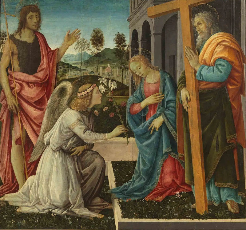 Välätys Pyhien kanssa - Filippino Lippi