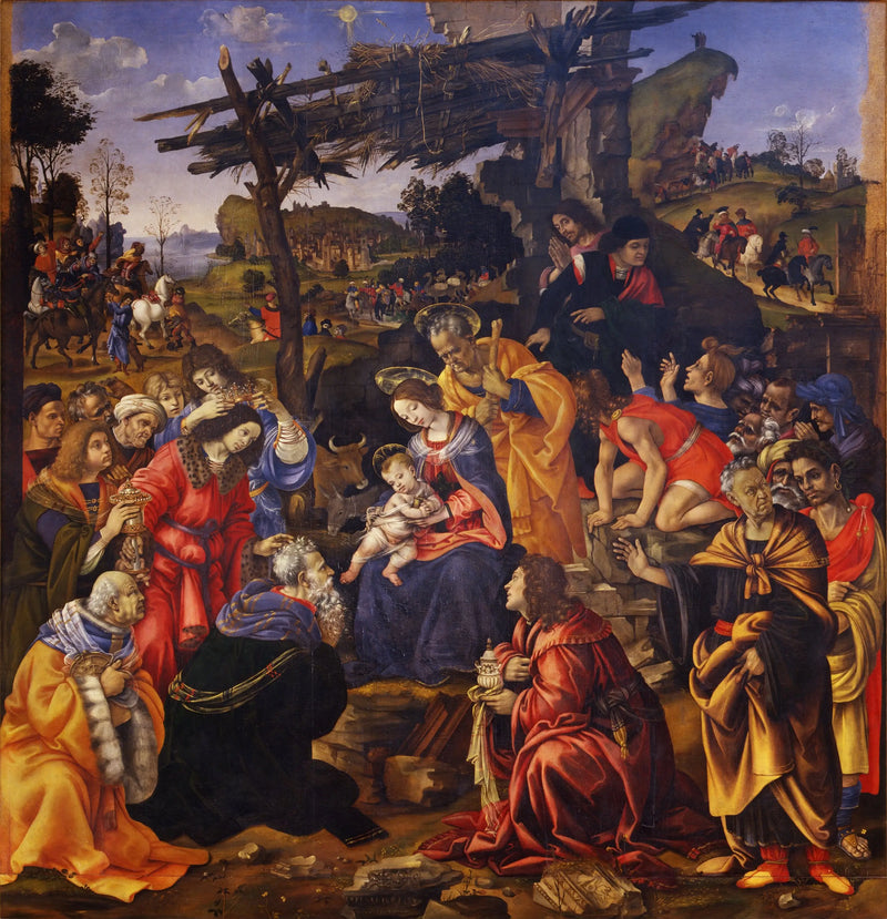 Magi-halaus - Filippino Lippi
