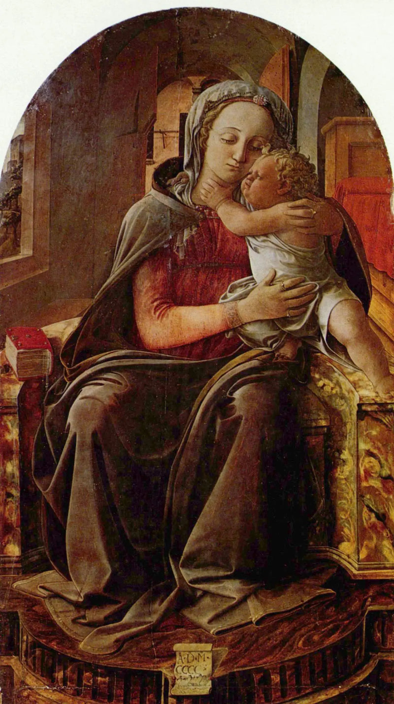 Tarquinian neitsyt - Fra Filippo Lippi