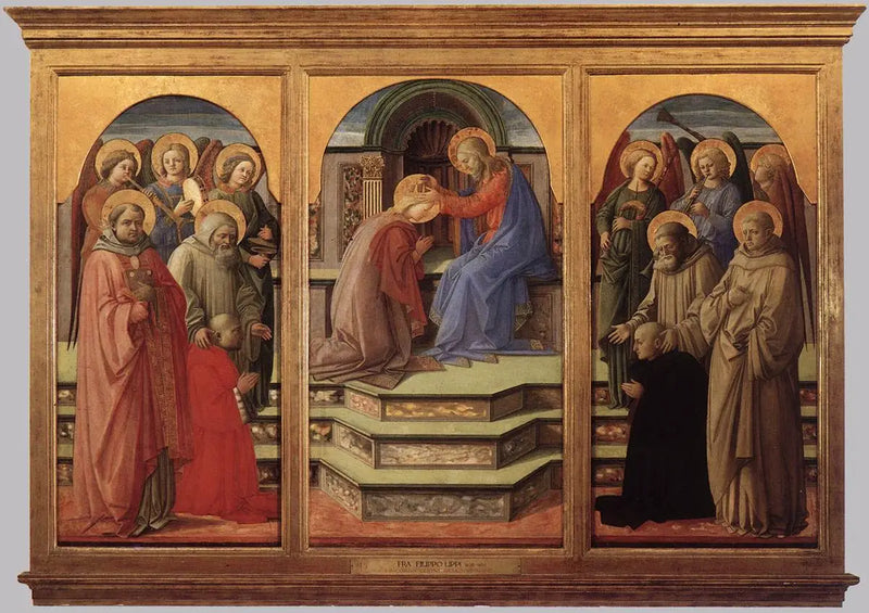 Marsuppinin kruunajaiset - Fra Filippo Lippi