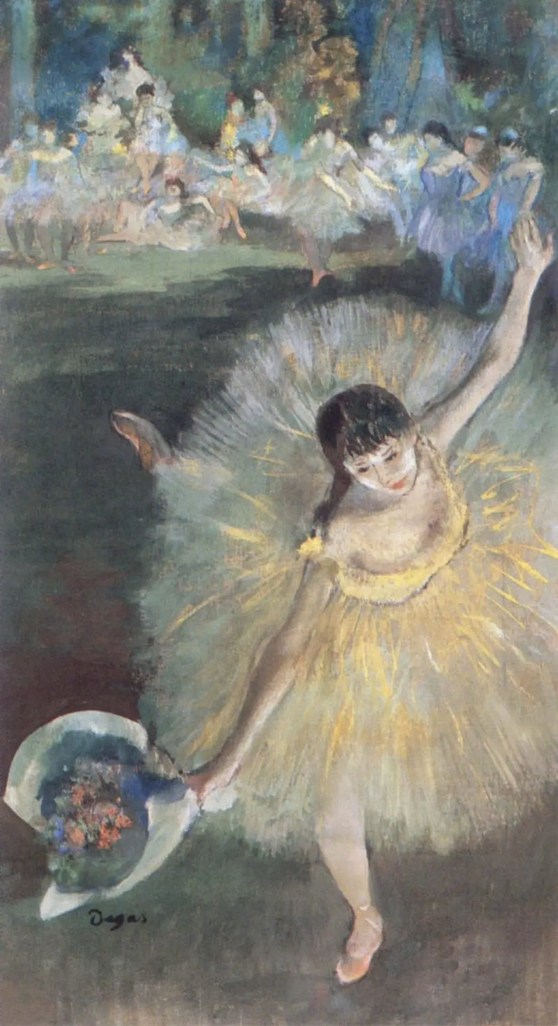 Arabeskin loppu - Edgar Degas