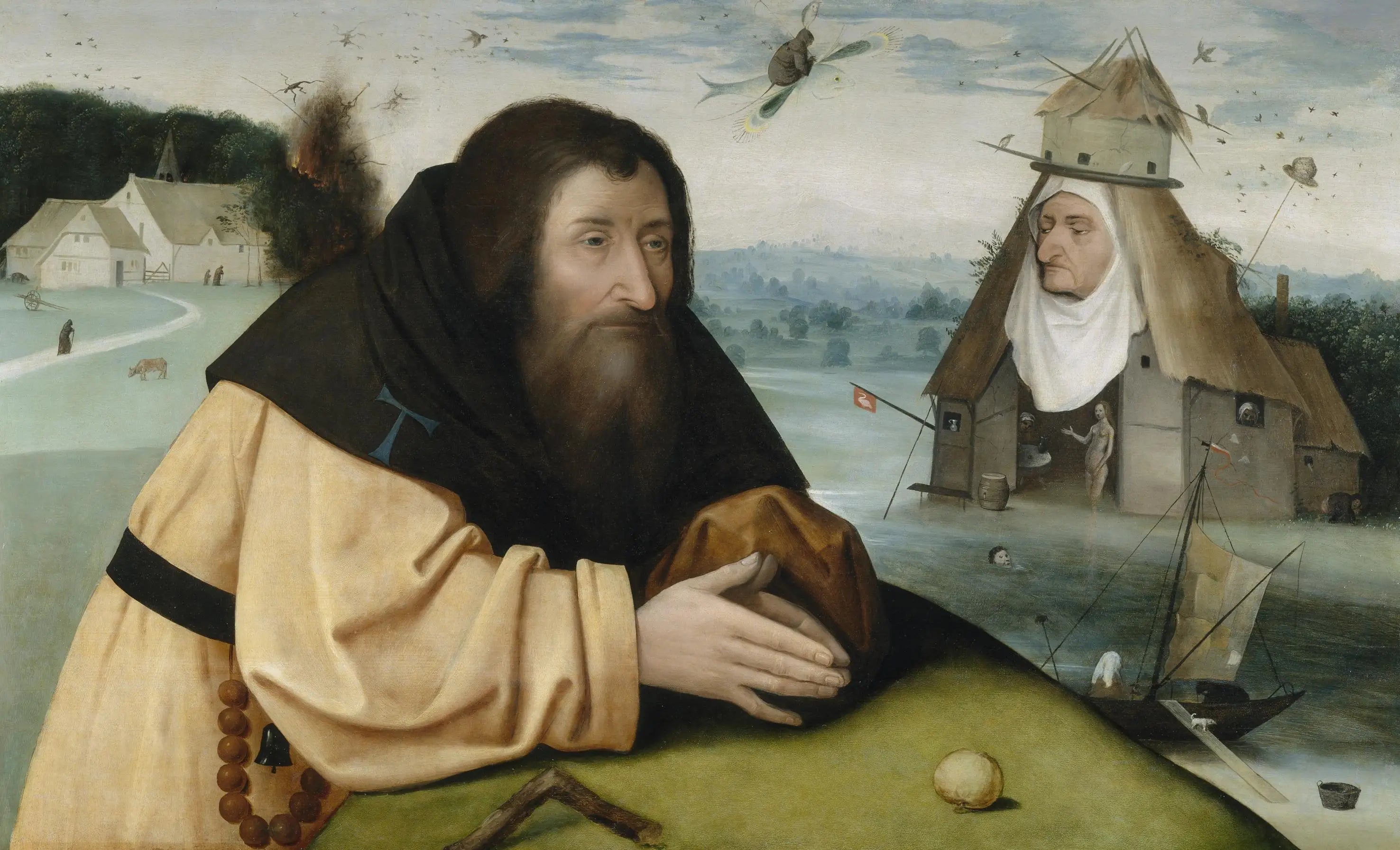 La Tentation de saint Antoine - Hieronymus Bosch - Alpha Reproduction