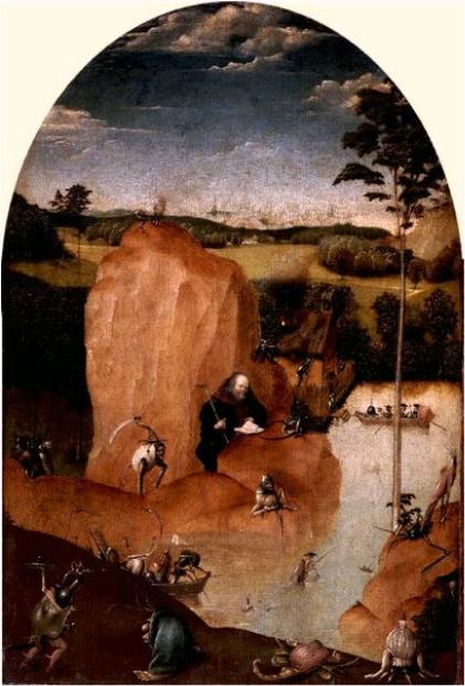 Pyhän Antonin kiusaus - Hieronymus Bosch