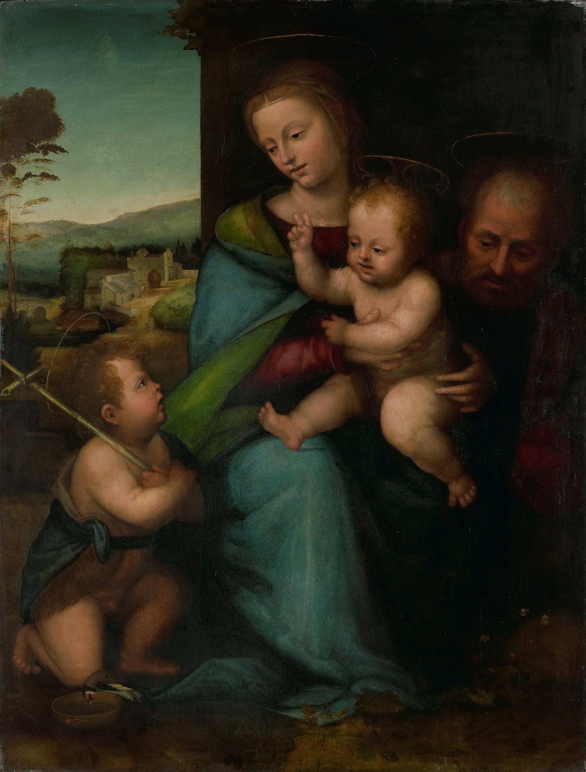 Vierge à l'Enfant avec les saints Étienne et Jean Baptiste - Fra Bartolomeo