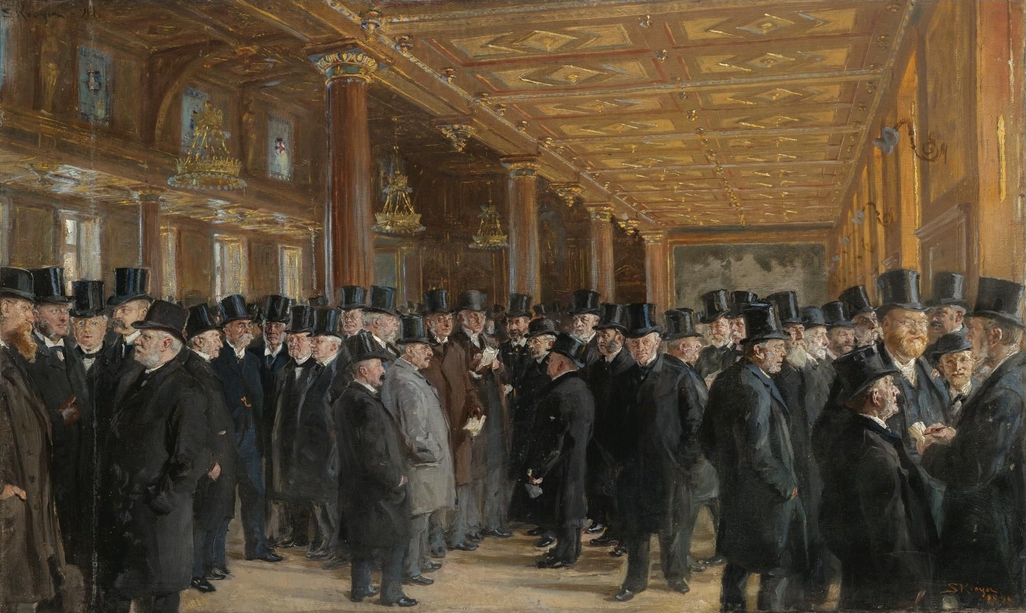 Kööpenhaminan pörssistä (Tutkimus) - Peder Severin Krøyer