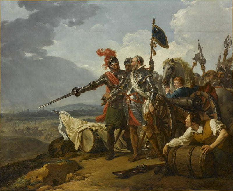 Henri IV faisant entrer des vivres à Paris - François-André Vincent