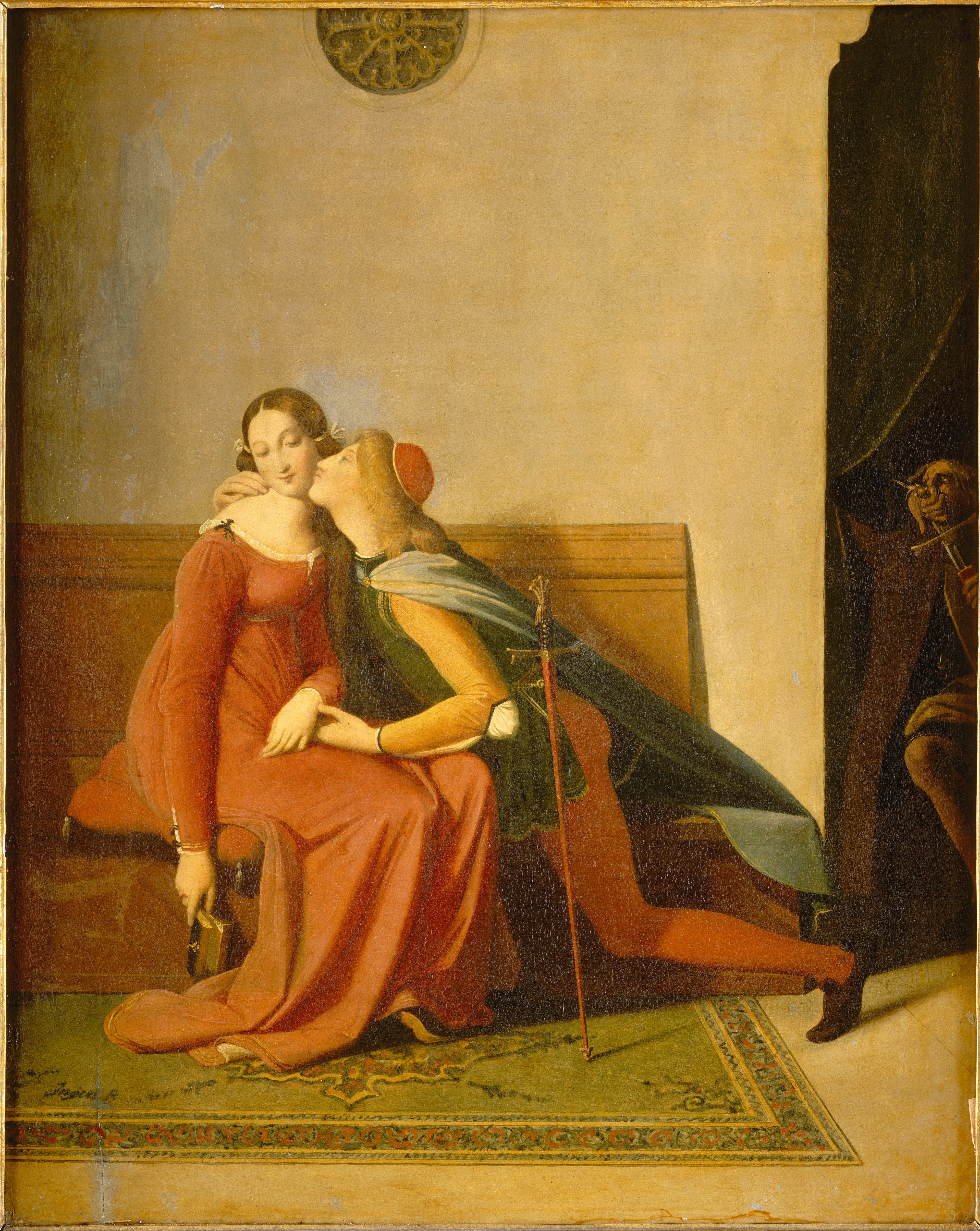 Paolo ja Francesca - Jean-Auguste-Dominique Ingres