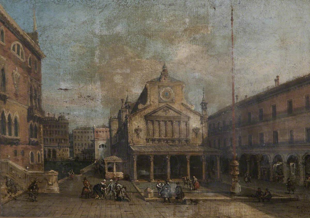 Église de San Giacometto, Venise - Francesco Guardi