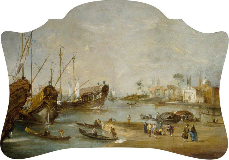 Fantastinen näköala Venetsiaan - Francesco Guardi