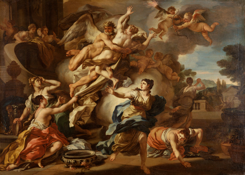 Orithyian riisuminen - Francesco Solimena