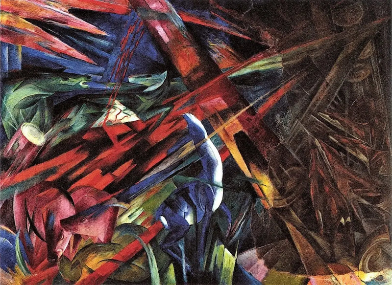 Eläinten kohtalot - Franz Marc