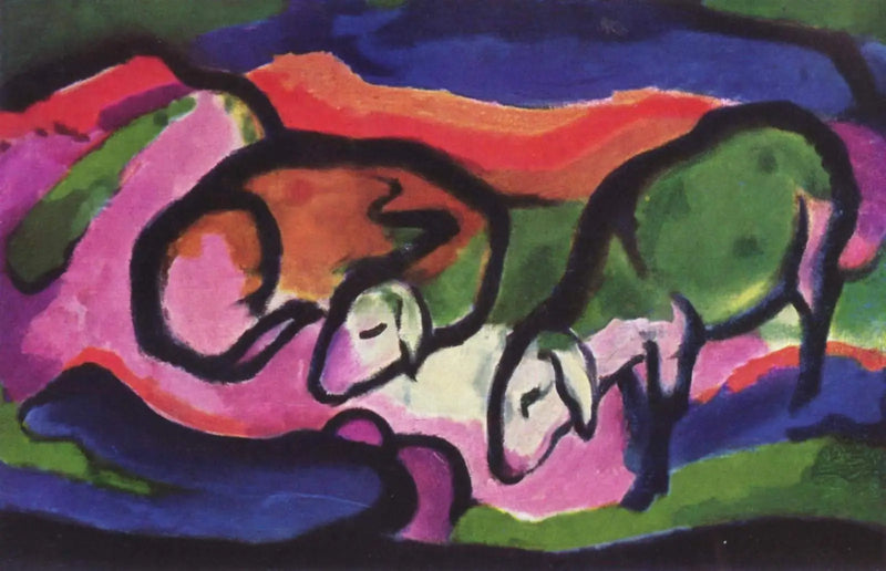 Lammas - Franz Marc