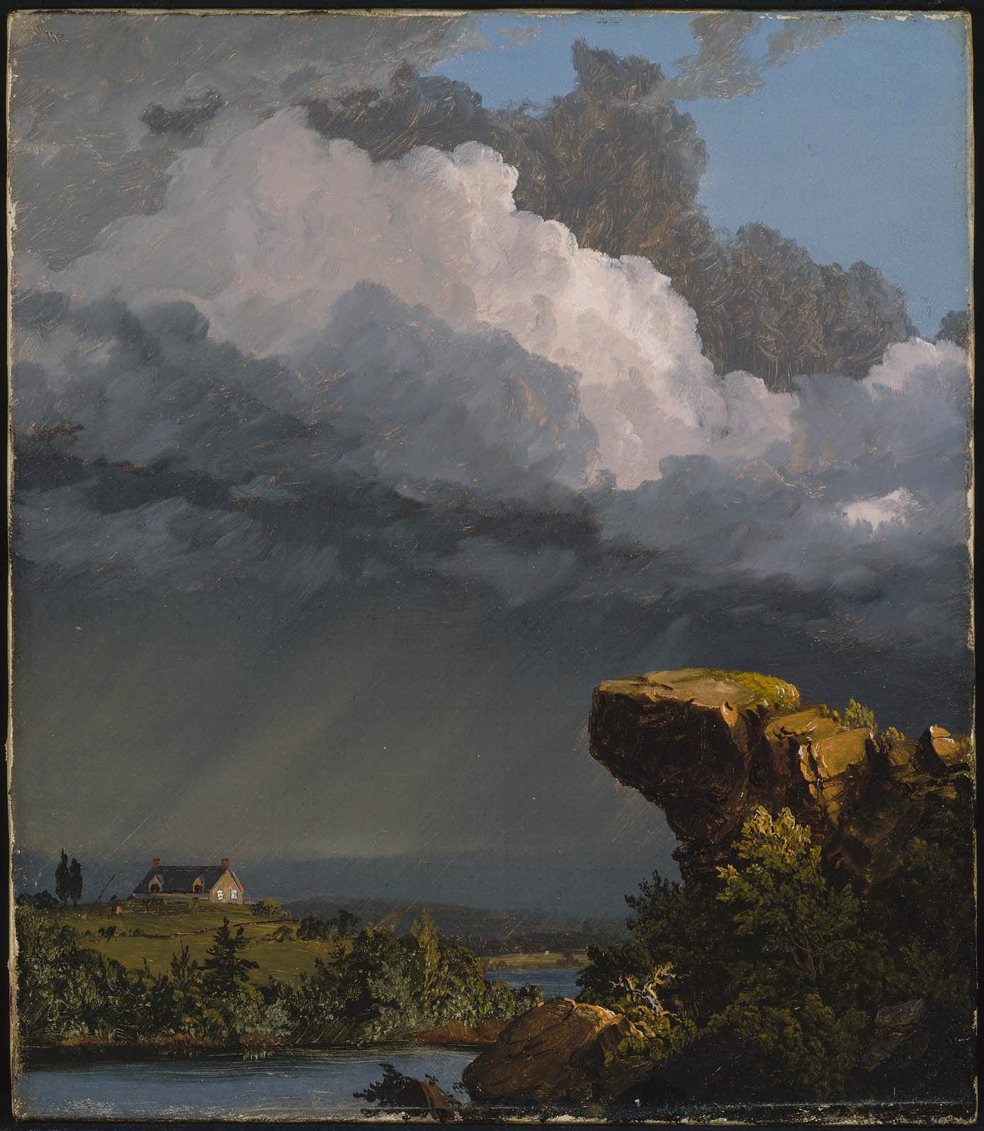 Une tempête passagère - Frederic Edwin Church