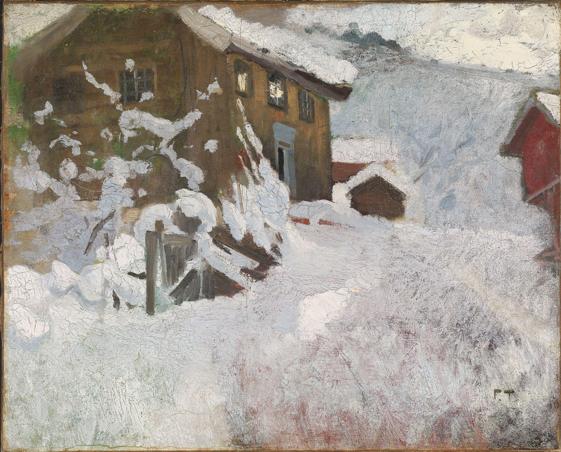 Norjan talvi - Frits Thaulow