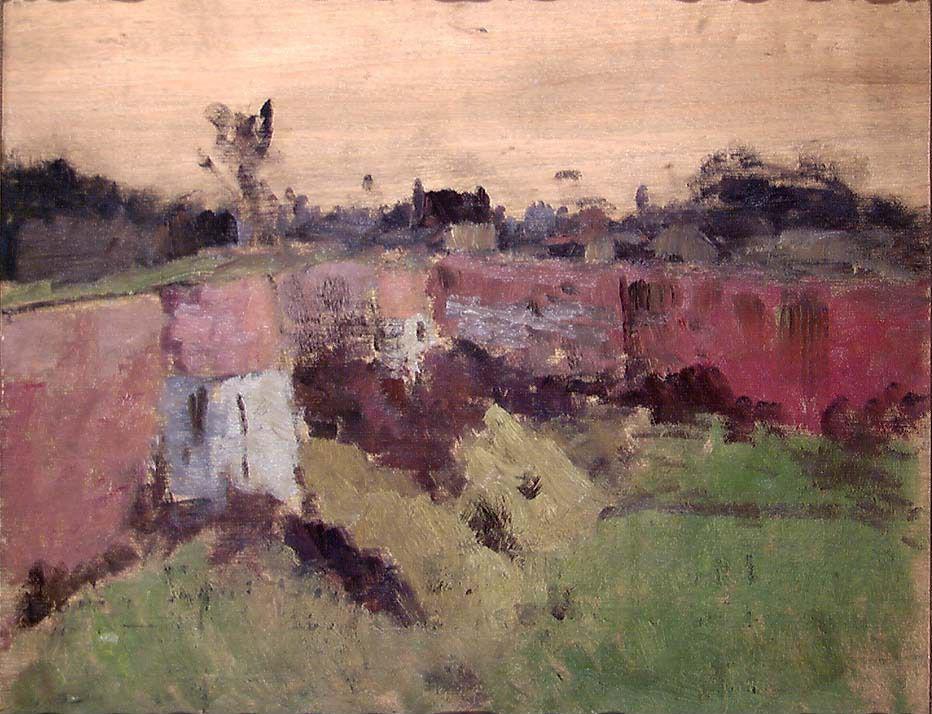 Montreuilin valleiden ulkopuolella - Frits Thaulow