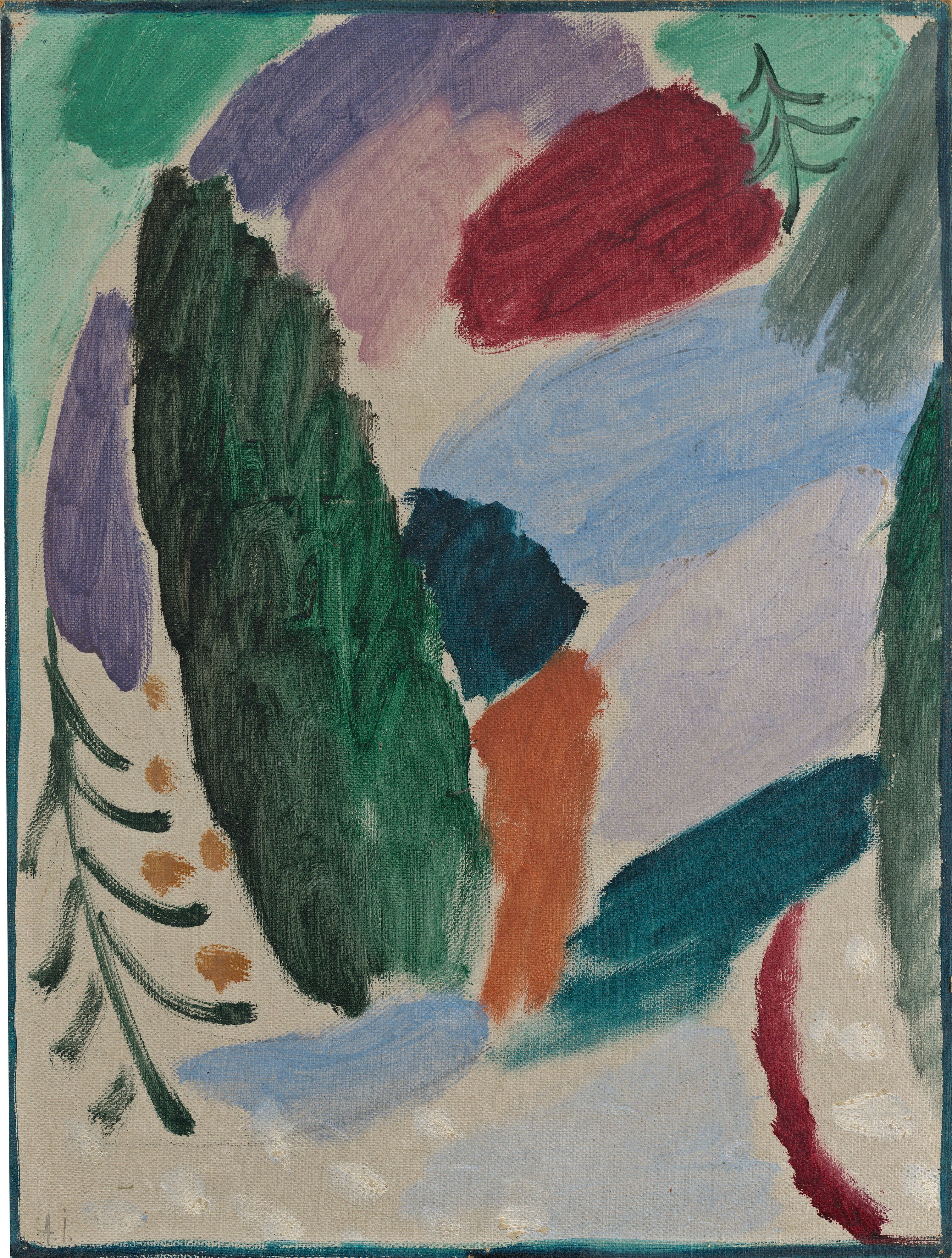 Journée glaciale - Alexej von Jawlensky