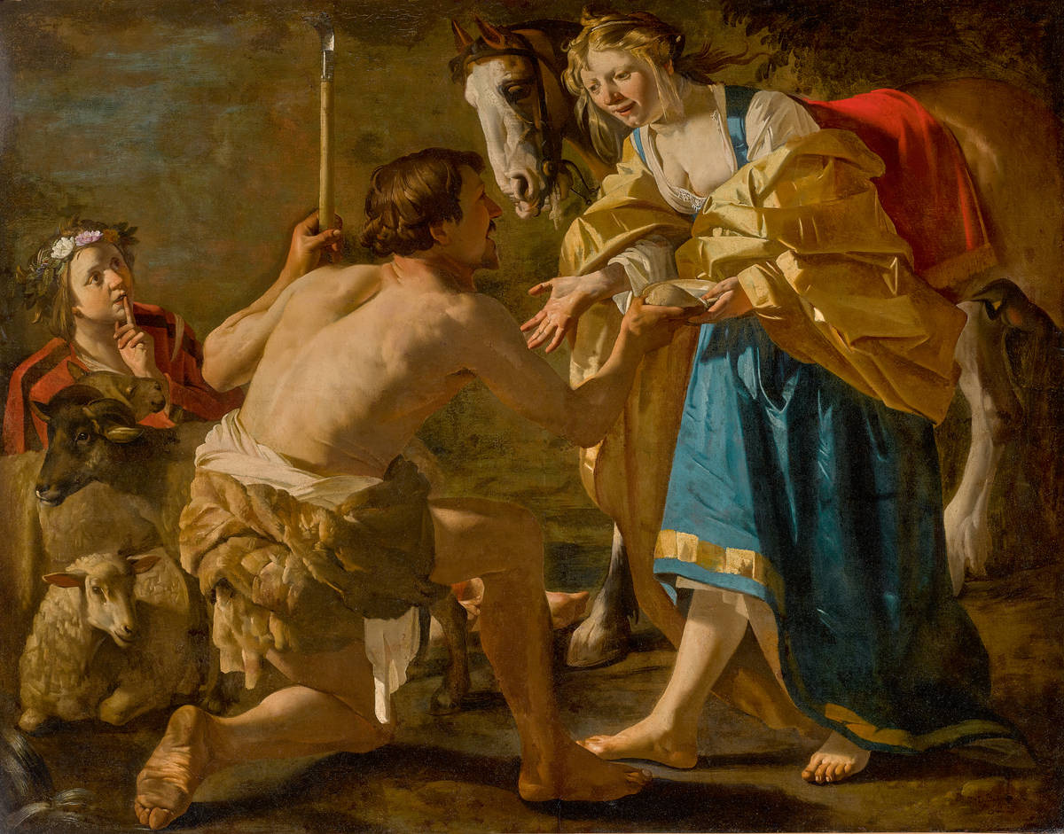 Granida ja Daifilo - Dirck van Baburen