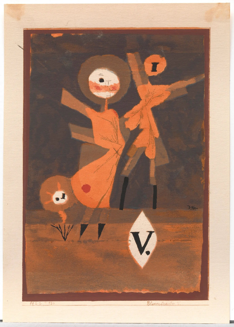 Kukka-perhe V. - Paul Klee