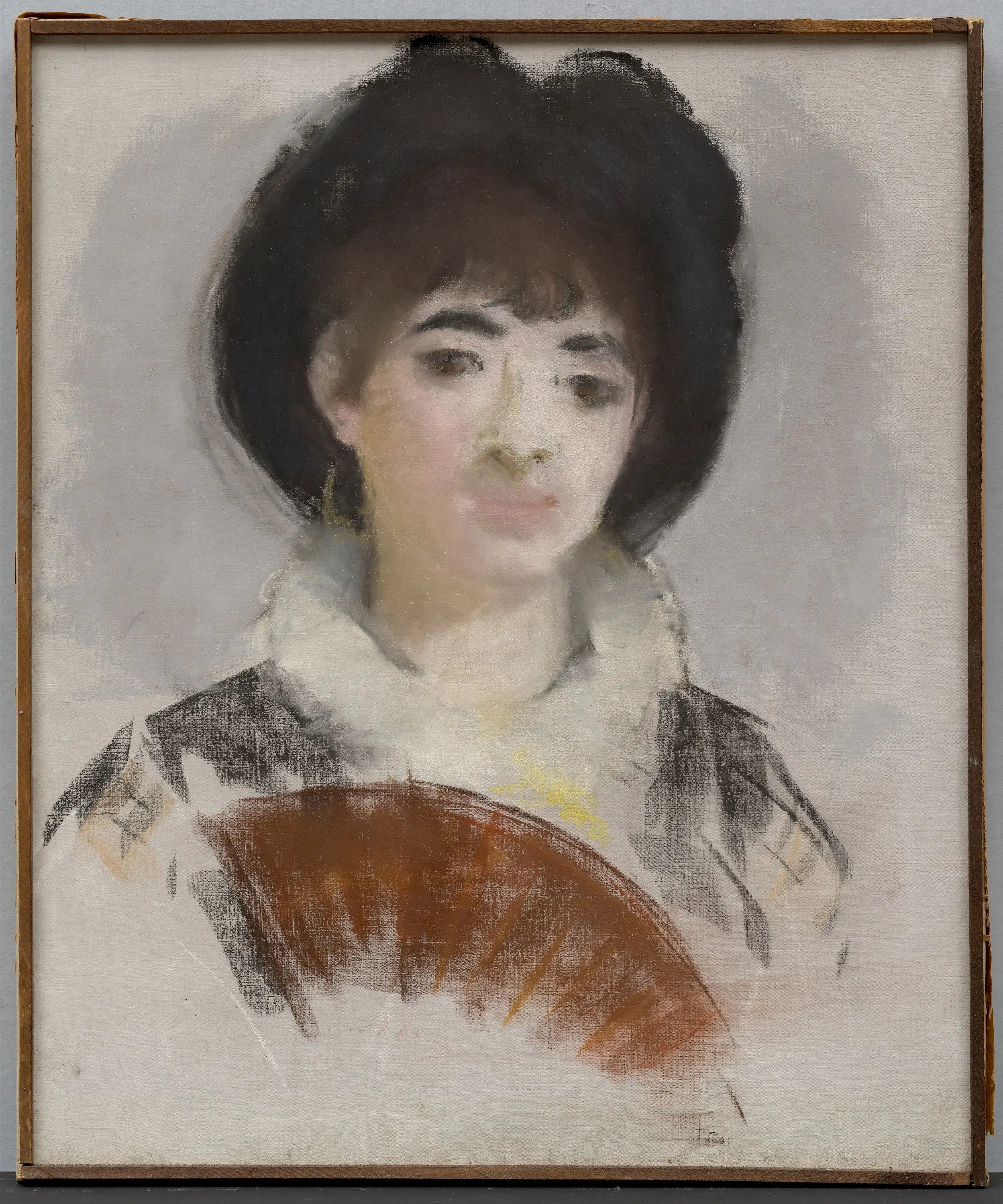 Reproduction du tableau « Portrait de la comtesse Albazzi - Édouard Manet » par Alpha Reproduction en peinture à l’huile