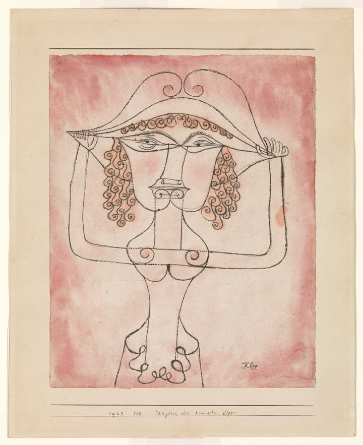 Sarjakuvaoopperan laulaja - Paul Klee