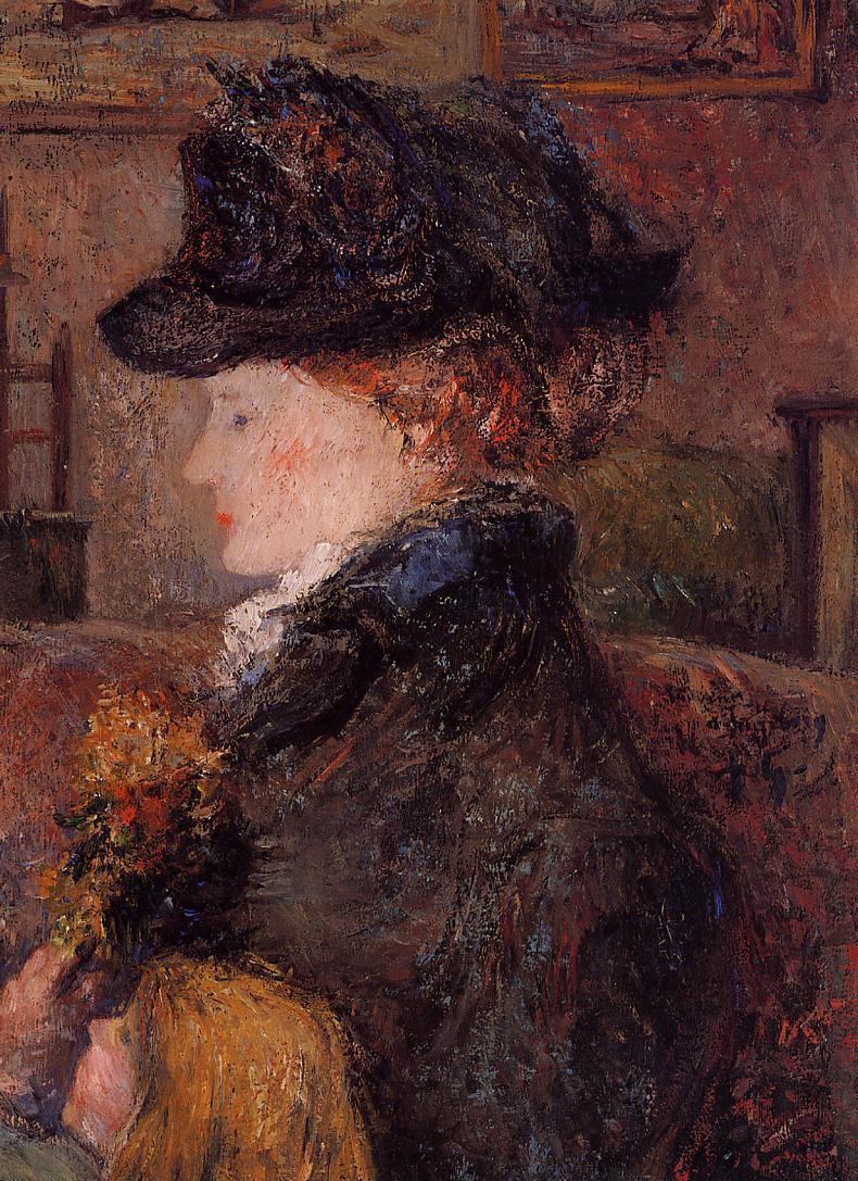 Naisten muotokuva (Ingeborg Thaulow) - Paul Gauguin