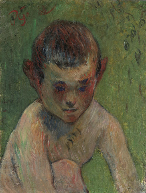 Pieni bretonilainen uimari - Paul Gauguin