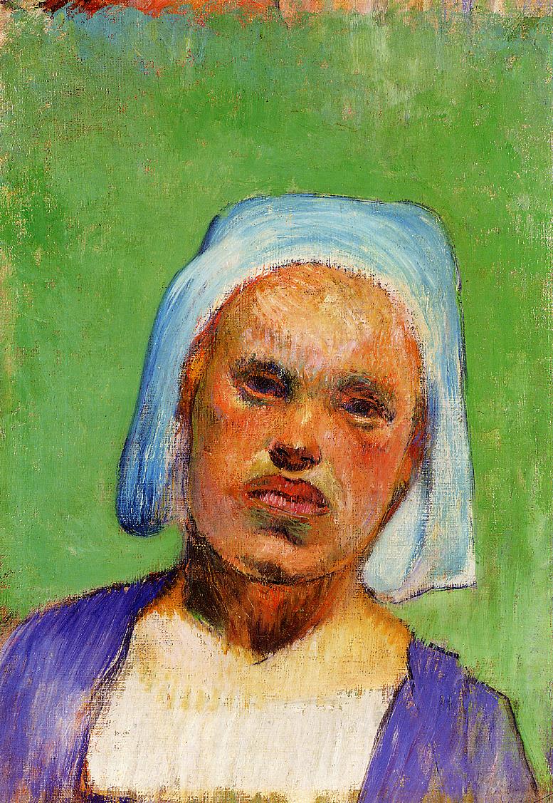 Pont-avenilaisen muotokuva, ehkä Marie Louarn - Paul Gauguin