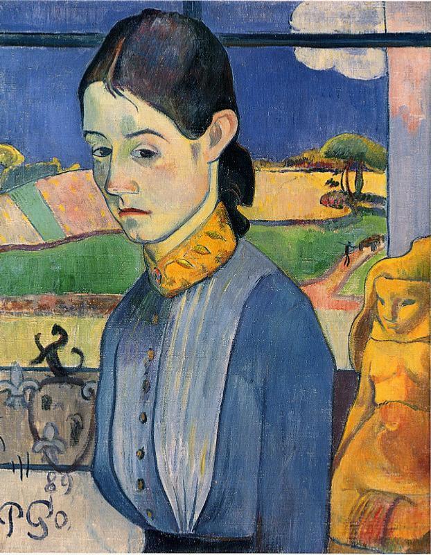 Nuori bretonilainen - Paul Gauguin