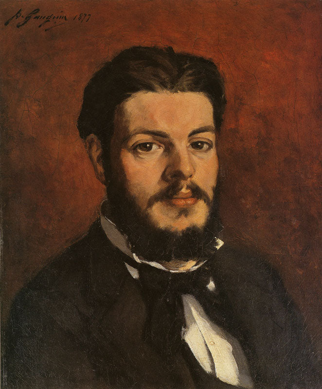 Claude-Antoine-Charles Favren muotokuva - Paul Gauguin