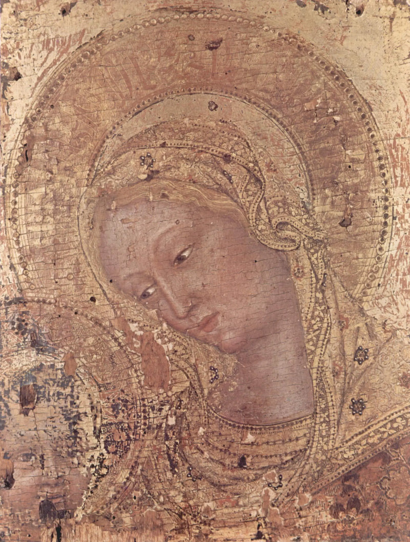 Madone, fragmentti - Gentile da Fabriano