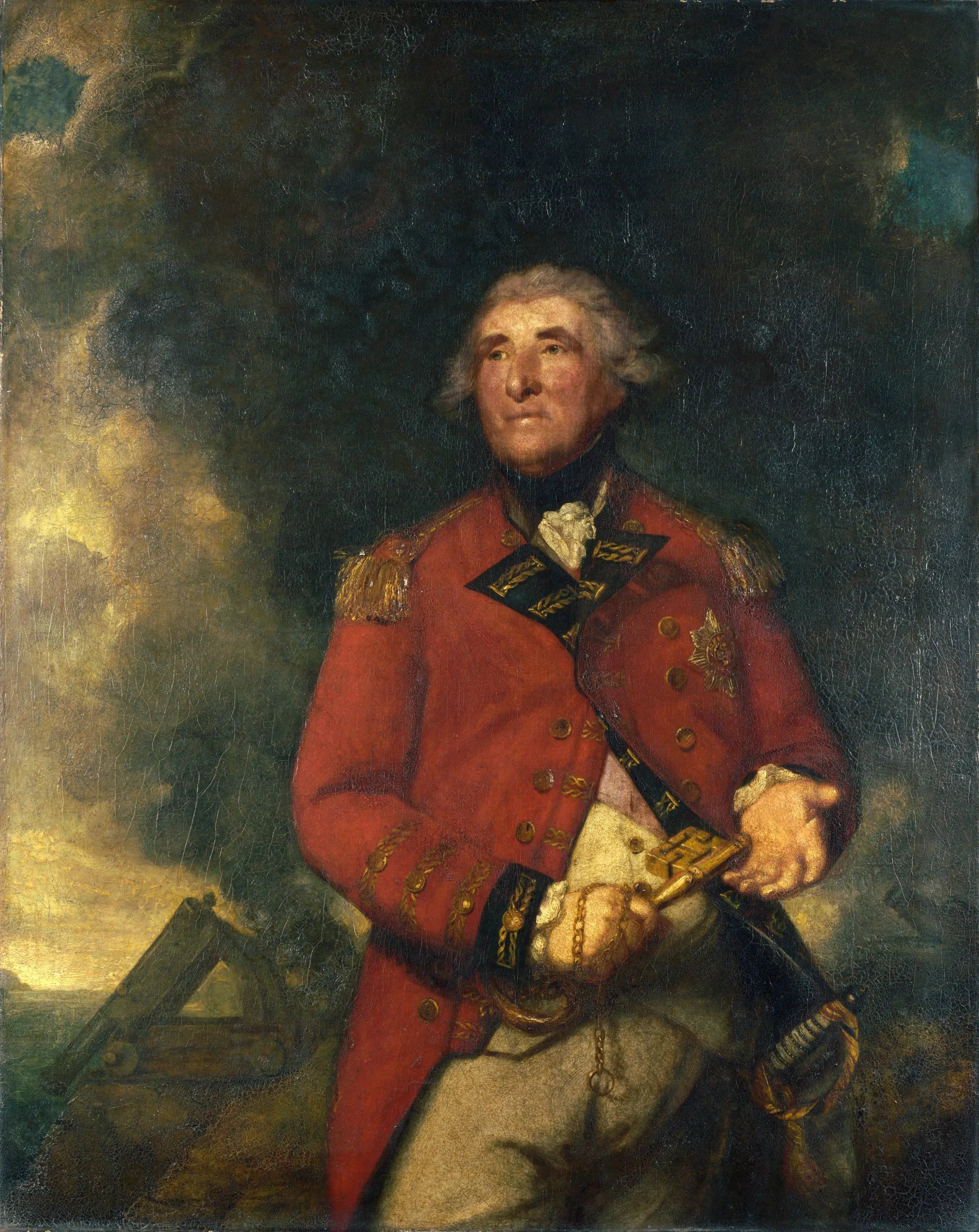 Portrait de Lord Heathfield - Joshua Reynolds - Alpha Reproduction