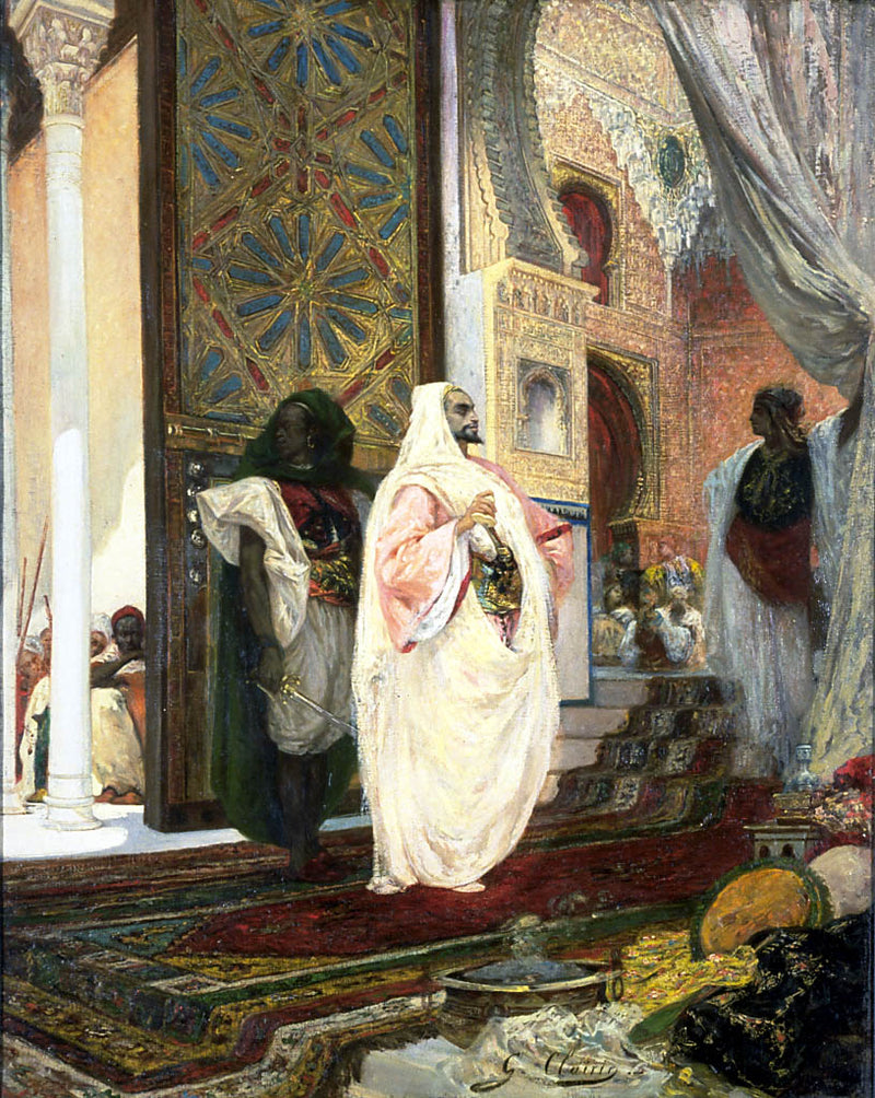 Entrée dans le harem - Georges Clairin
