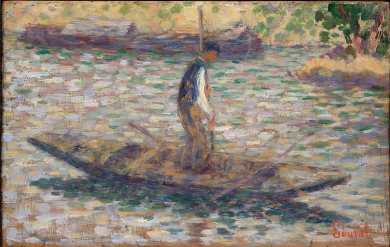 Kalastaja - Georges Seurat