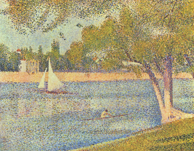 Seine suurilla Jatte - Kevät - Georges Seurat
