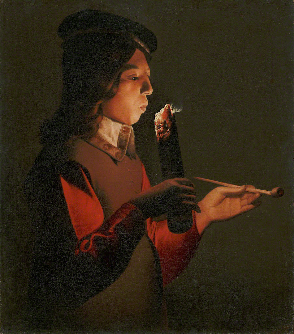 Le Souffleur à la pipe - Georges de La Tour - Alpha Reproduction