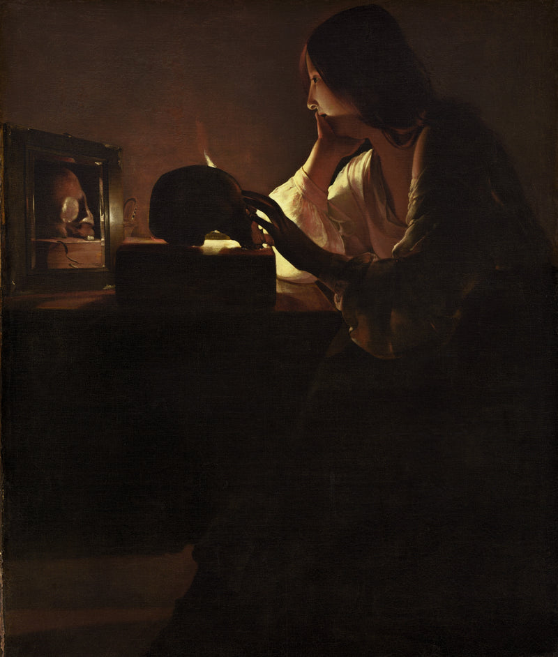 La Madeleine au miroir - Georges de La Tour