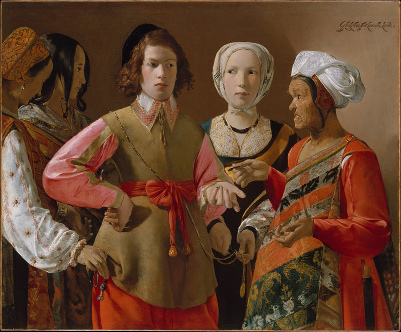 Ennustajatar - Georges de La Tour