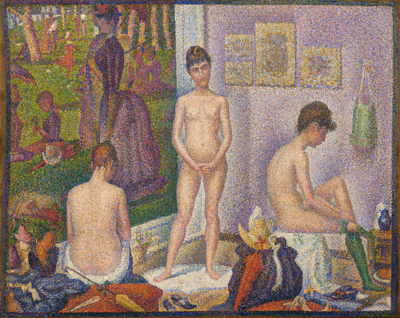 Poseeraajat - Georges Seurat