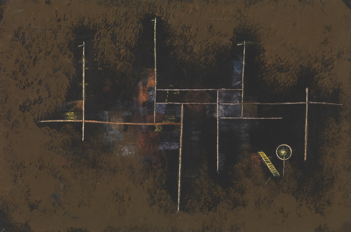 teline uudelle rakennukselle - Paul Klee