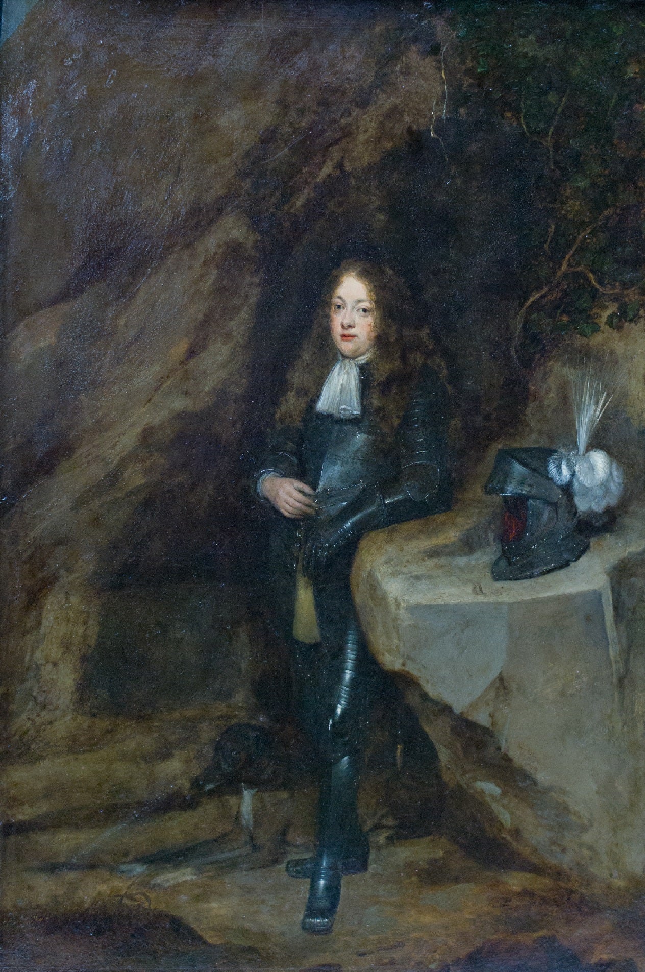 Portrait d'un homme en armure - Gerard ter Borch