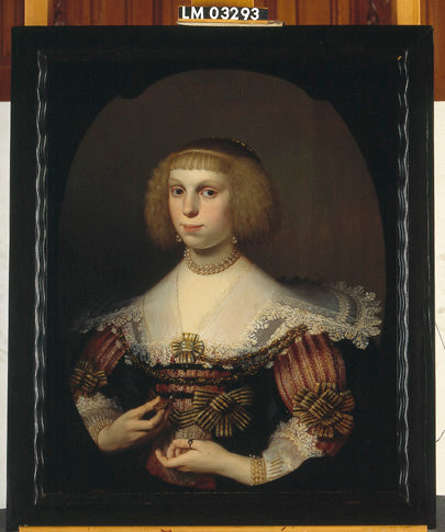 Maria Strickin muotokuva (1618-1656) - Gerrit van Honthorst