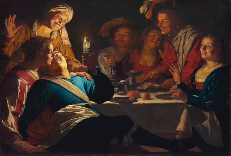 Poika, joka palasi kotiin - Gerrit van Honthorst