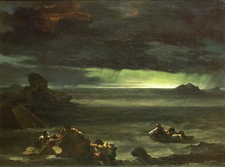 Tulva kohtaus - Théodore Géricault