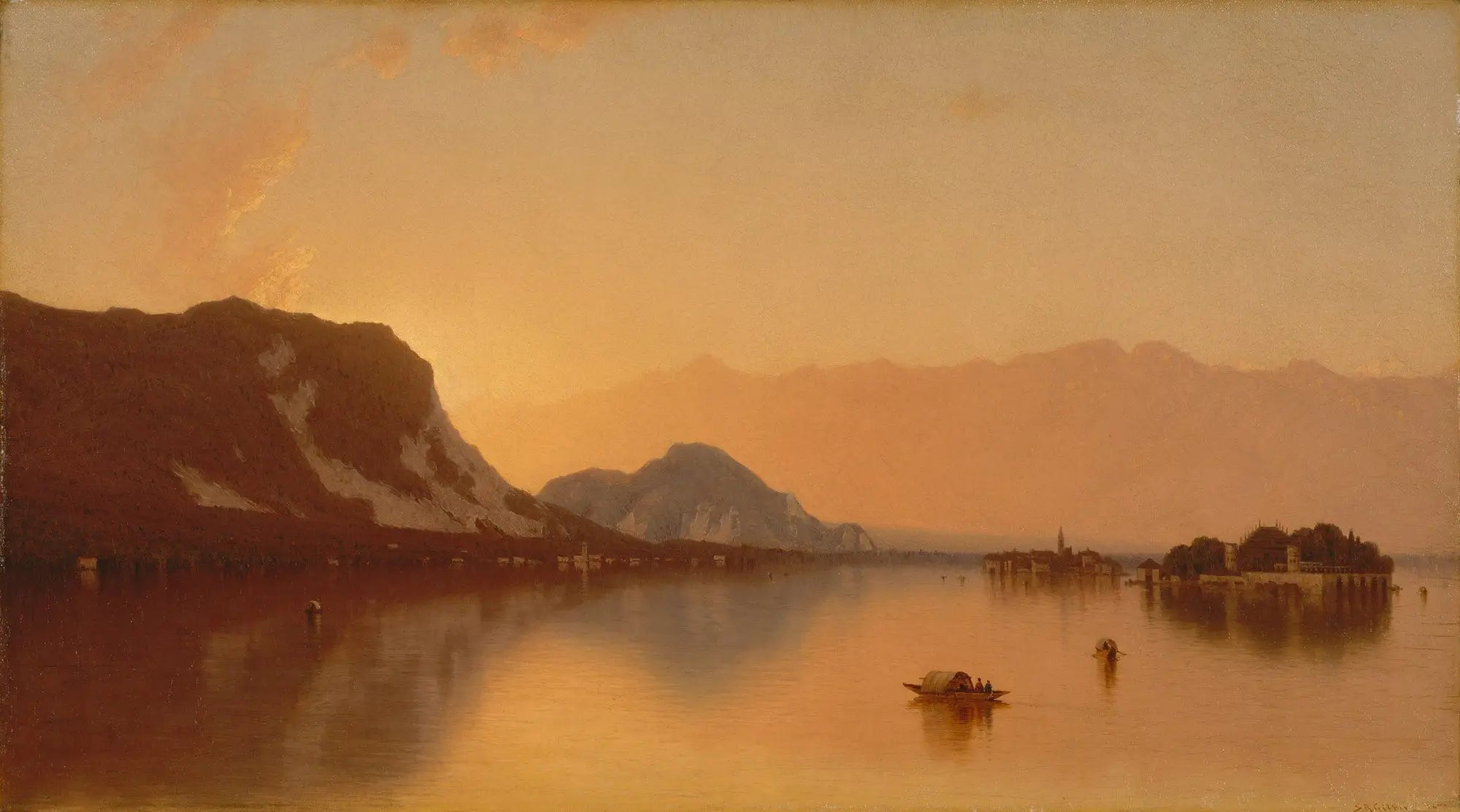 Isola Bella au Lac Majeur - Sanford Robinson Gifford - Alpha Reproduction
